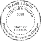 Florida Professional Survey Mappers Seal